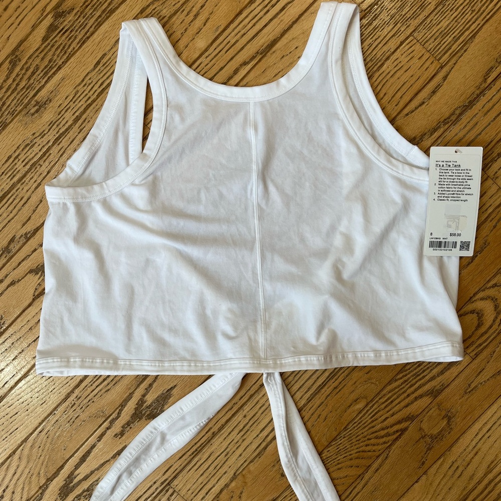 Lululemon It’s a Tie Tank Size